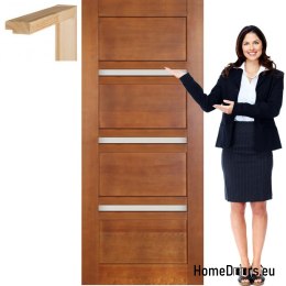 Wooden door with frame lacquered TO1 60