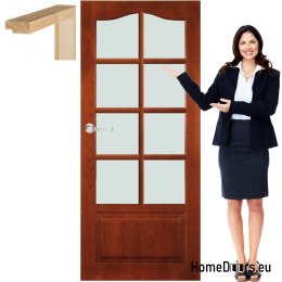 Wooden sash frame lacquer glass TP4 80