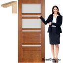 Wooden leaf lacquered frame TO3 90