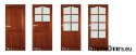 Wooden leaf with frame lacquered TP2 90