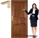 Wooden door frame full lacquer SL1 80