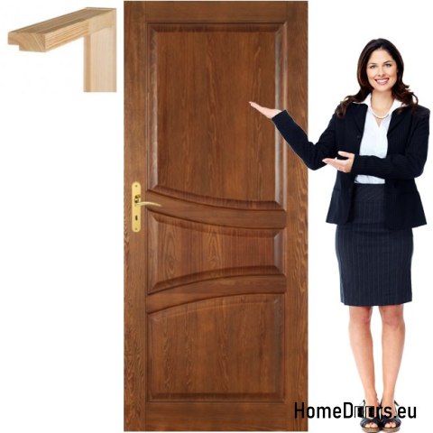 Wooden door frame full lacquer SL1 80