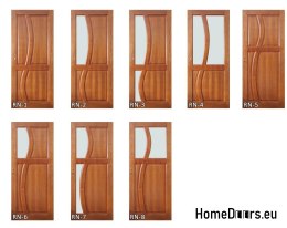 Wooden door with frame lacquered RN4 80
