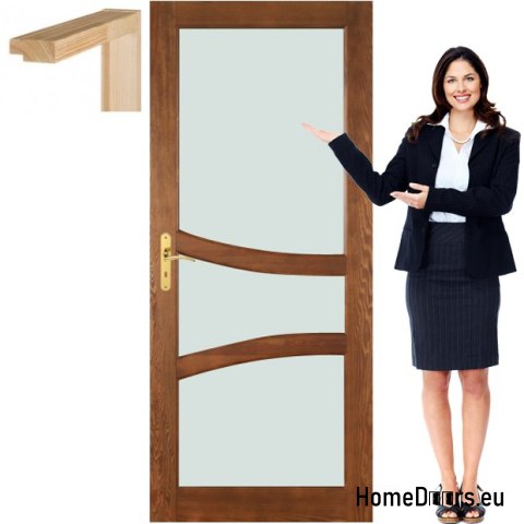 Wooden sash frame color varnish SL5 60