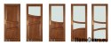 Wooden sash frame color varnish SL5 60