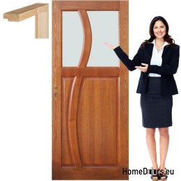 Wooden sash frame lacquer glass RN8 80