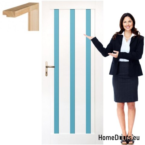 Wooden door frame room color OV5 90