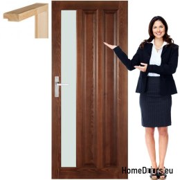 Wooden sash frame color varnish OM4 60