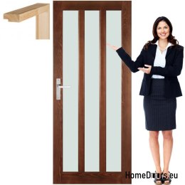 Wooden leaf lacquered frame OM5 90