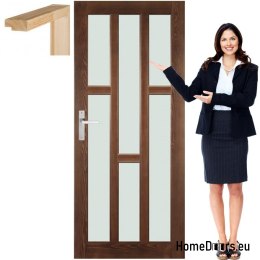 Wooden leaf lacquered frame OM8 90