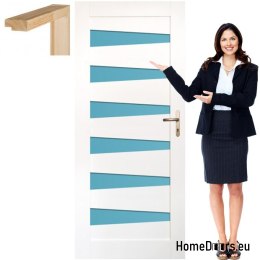 Wooden leaf lacquered frame OV12 90