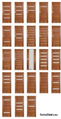 Door wooden frame lacquered MG14 80