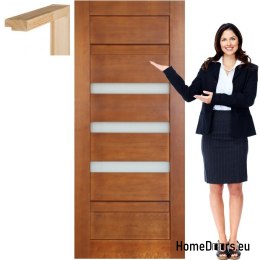 Wooden door with frame lacquered MG22 80