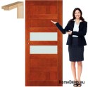 Wooden leaf lacquered frame NV9 60