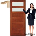 Wooden sash with frame colorful NV3 90