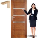 Wooden door frame lacquered MK7 70
