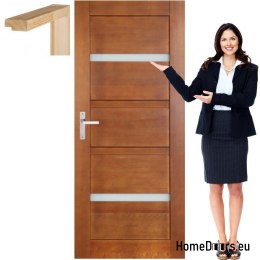 Wooden door with frame lacquered MG6 80