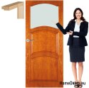 Wooden leaf lacquered frame MD2 80