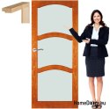 Wooden sash with frame colored MD4 60