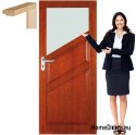Doors wooden frame lacquered FR2 60