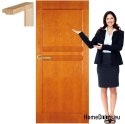 Wooden leaf frame full lacquer HF1 80