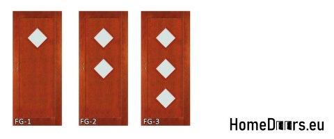 Wooden sash with bathroom frame FG1 90 Wooden sash with bathroom frame FG1 90