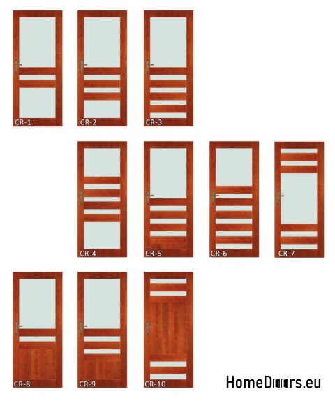 Doors wooden lacquered frame CR3 60 Doors wooden lacquered frame CR3 60
