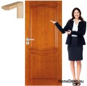 Wooden door frame lacquered DT5 70