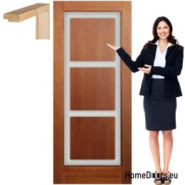 Wooden sash with frame colored EM3 70