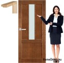 Wooden door frame color lacquer AK3 80
