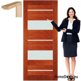 Wooden door frame room lacquer VG1 90