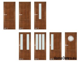 Wooden sash frame color varnish AK2 90