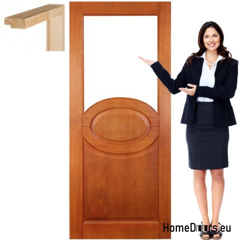 Wooden sash with frame color glass AR3 80