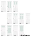 Wooden sash with frame colored CM8 60