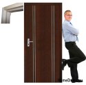 Wooden door frame non-rebated PLS3 60/70/80/90