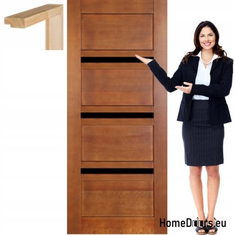 Wooden door with frame lacquered TO1 70 Wooden door with frame lacquered TO1 70