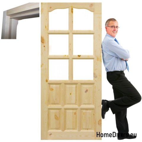 Pine doors with frame Stolgen SK1 60/70/80/90 L P Pine doors with frame Stolgen SK1 60/70/80/90 L P