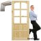 Pine doors with frame Stolgen SK1 60/70/80/90 L P