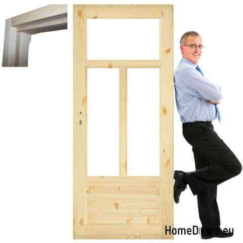 Pine door with frame Stolgen SK6 60/70/80/90 L P Pine door with frame Stolgen SK6 60/70/80/90 L P