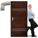 Wooden sash wide. non-rebated PLS5 60/70/80/90