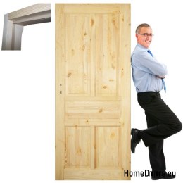 Door leaf with frame Stolgen SK8 60/70/80/90 L P