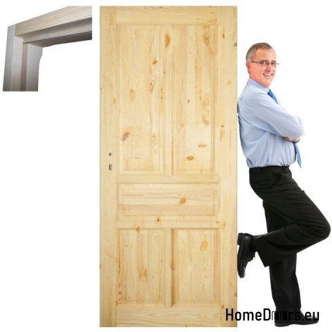 Door leaf with frame Stolgen SK8 60/70/80/90 L P