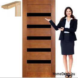 Door wooden frame lacquered MG14 80