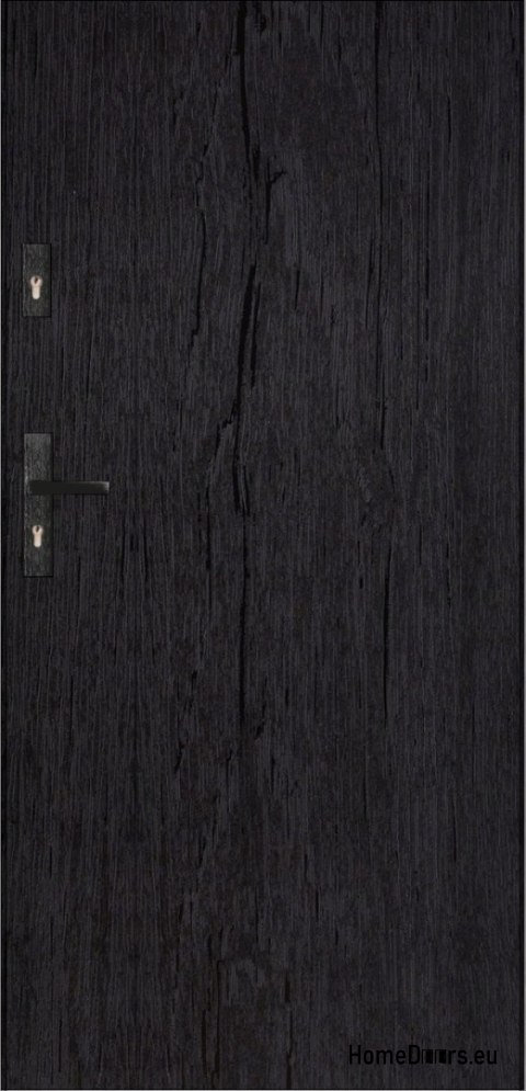 Exterior doors BLACK 90 55MM Warm Ud=1,2