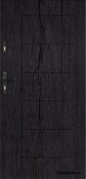 Exterior door T41 80 72MM Warm Ud=1,0 BLACK