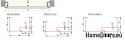 Exterior door T50 90 72MM Warm Ud=1,2 BLACK