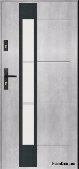 Exterior doors T53 90 72MM Warm Ud=1,2
