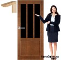 Wooden sash frame glass lacquer AK5 80