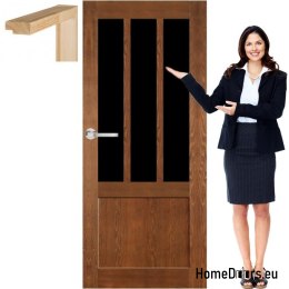 Wooden sash frame glass lacquer AK5 80