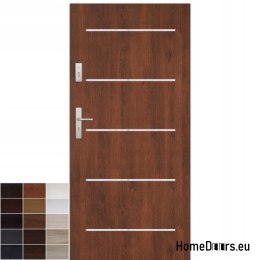 DOORS STEEL FULL SMOOTH 90 INOX 15 COLORS
